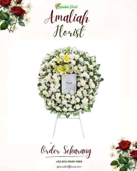 Krans Bunga Duka Selindung Baru